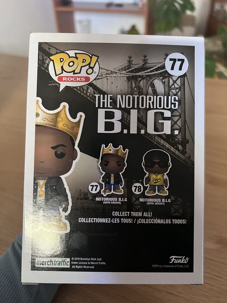 Pop the notorious B.I.G