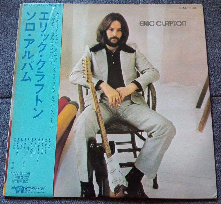 Zestaw 4x Eric Clapton winyle Japan Obi