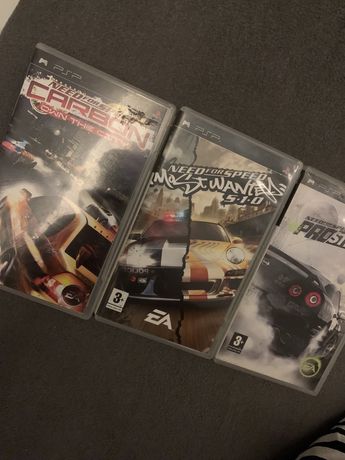 Need for Speed Prostreet Carbon Most Wanted PSP