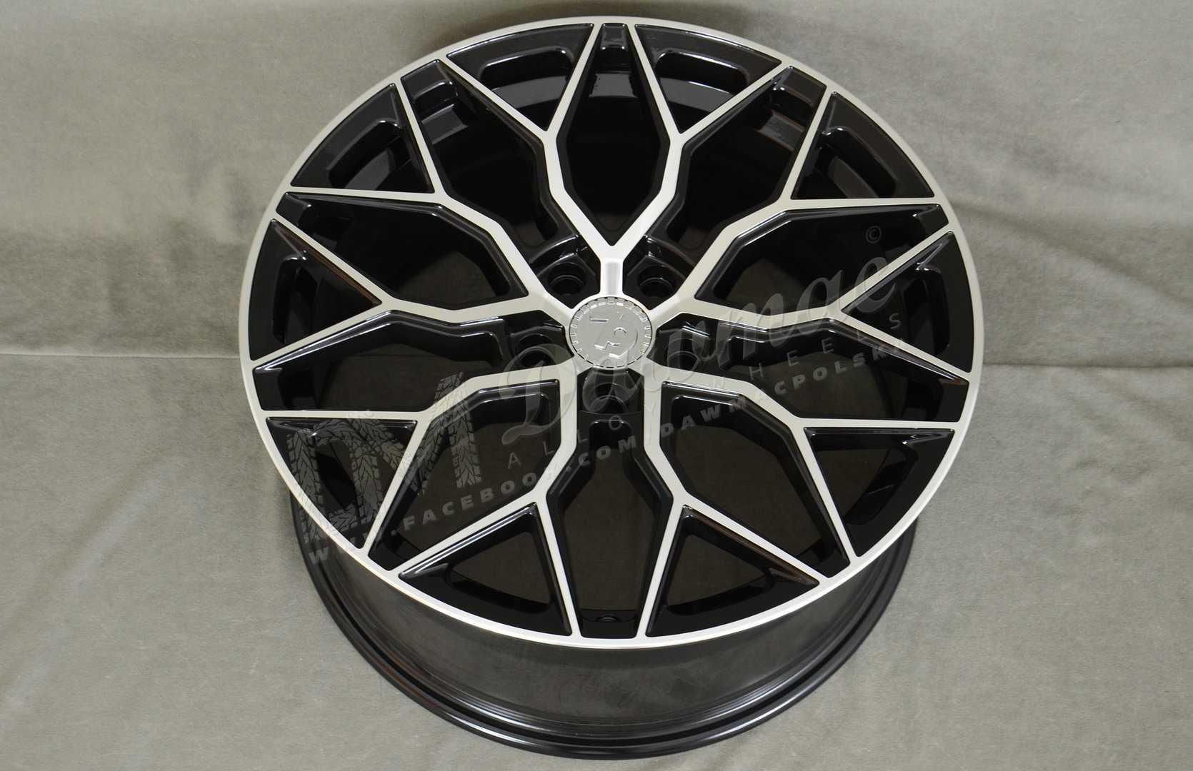 Felgi Seventy9 SV-K 19" 8,5J ET35 5x112 Black Front Polished