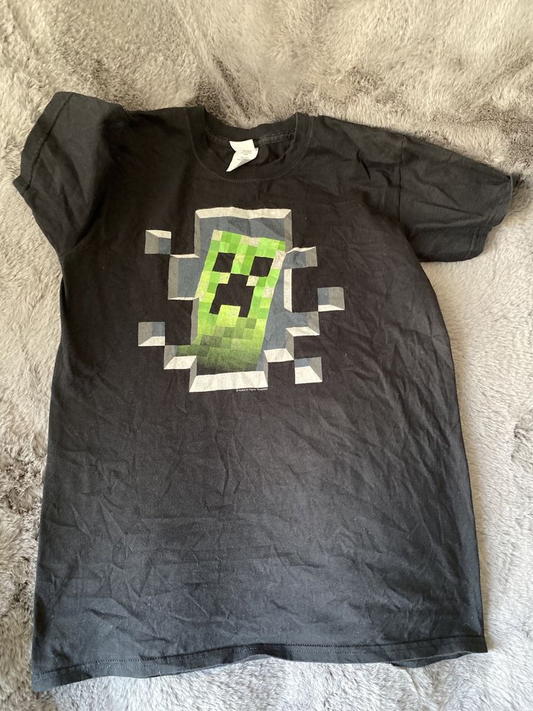 Minecraft tshirt r S 158-164 cm