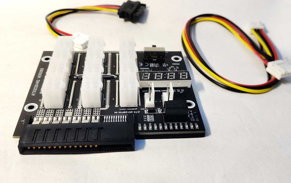 адаптер (плата) управления, синхронизации серверного блока питания HP