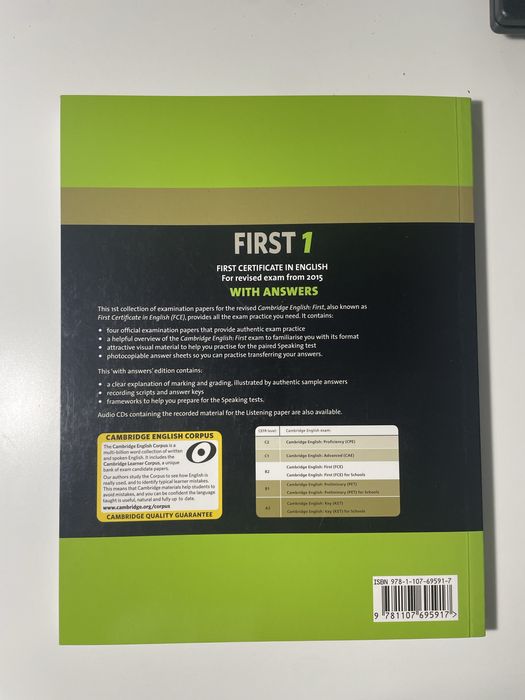 COMBO 2 LIVROS Cambridge FCE - First