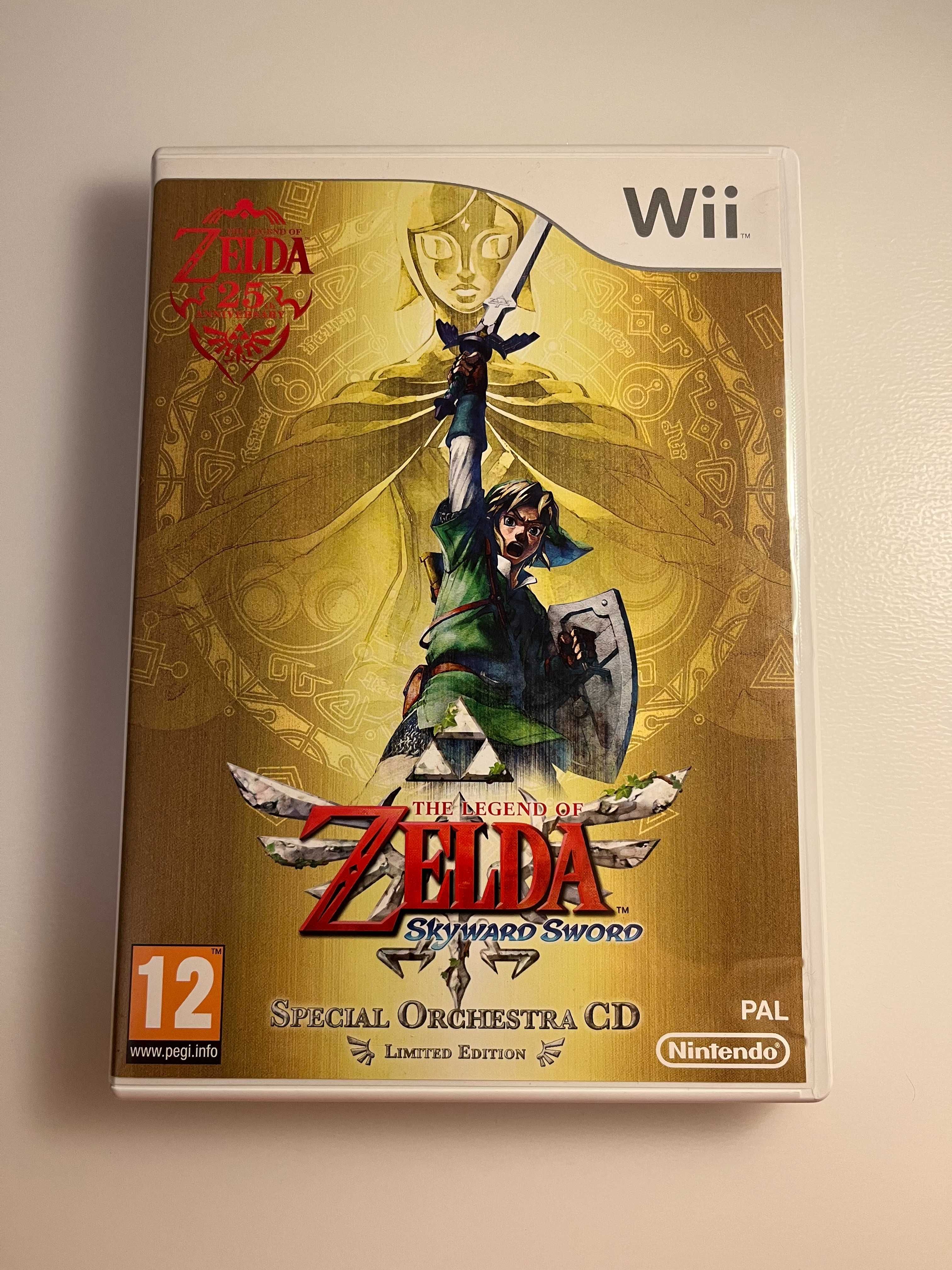 Jogo Wii - Zelda Skyward Sword Special Orchestra Limited edition