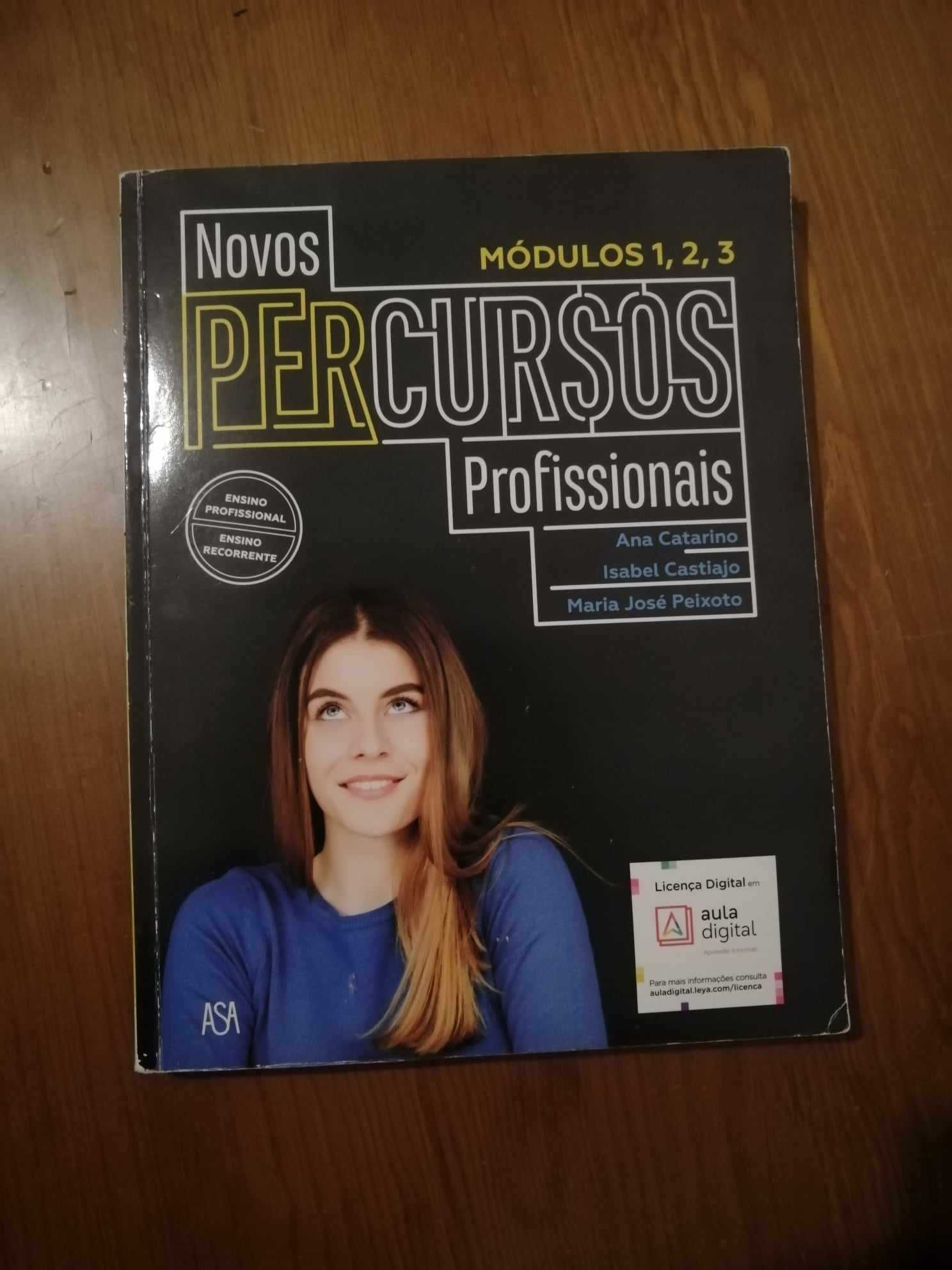 Percursos Profissionais, Português - Módulos 1, 2, 3