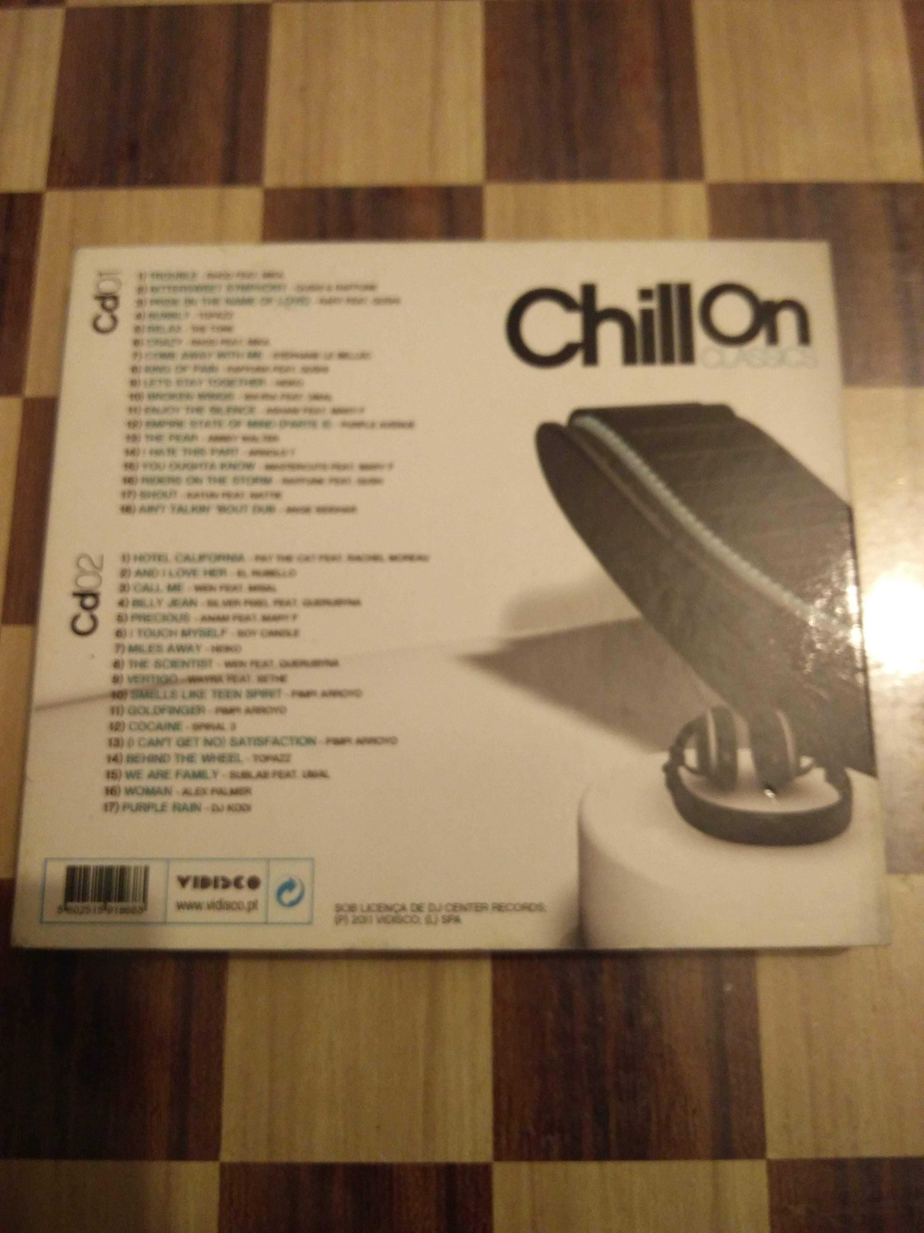 CD duplo Chill On Best of Chill Out Classics