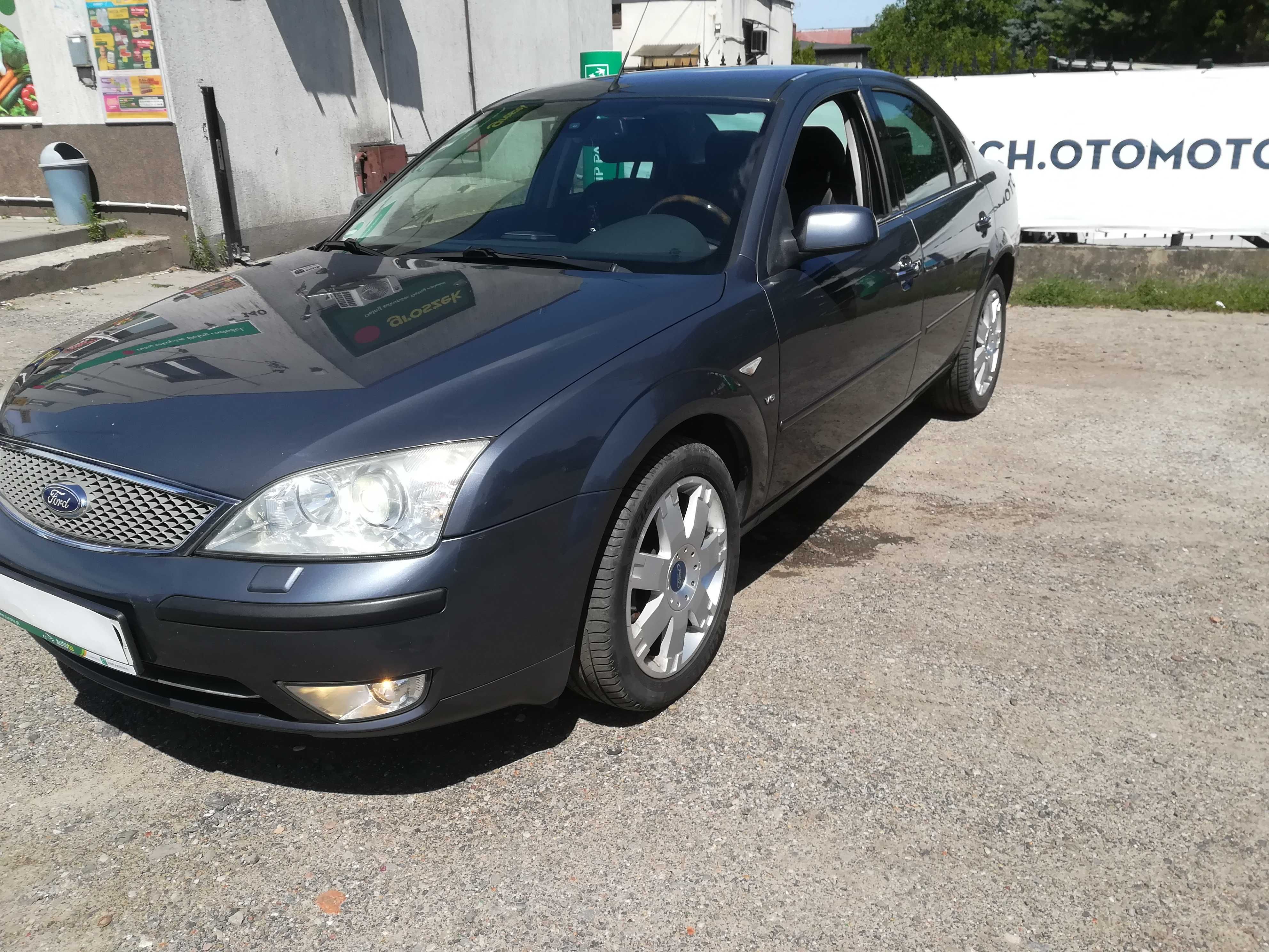 FORD MONDEO V6 2,5i 2004r Automat GHIA 197Tkm Zadbany BEZWYPADKOWY