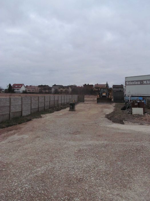 utwardzenia terenu ,zageszczanie, kruszywo