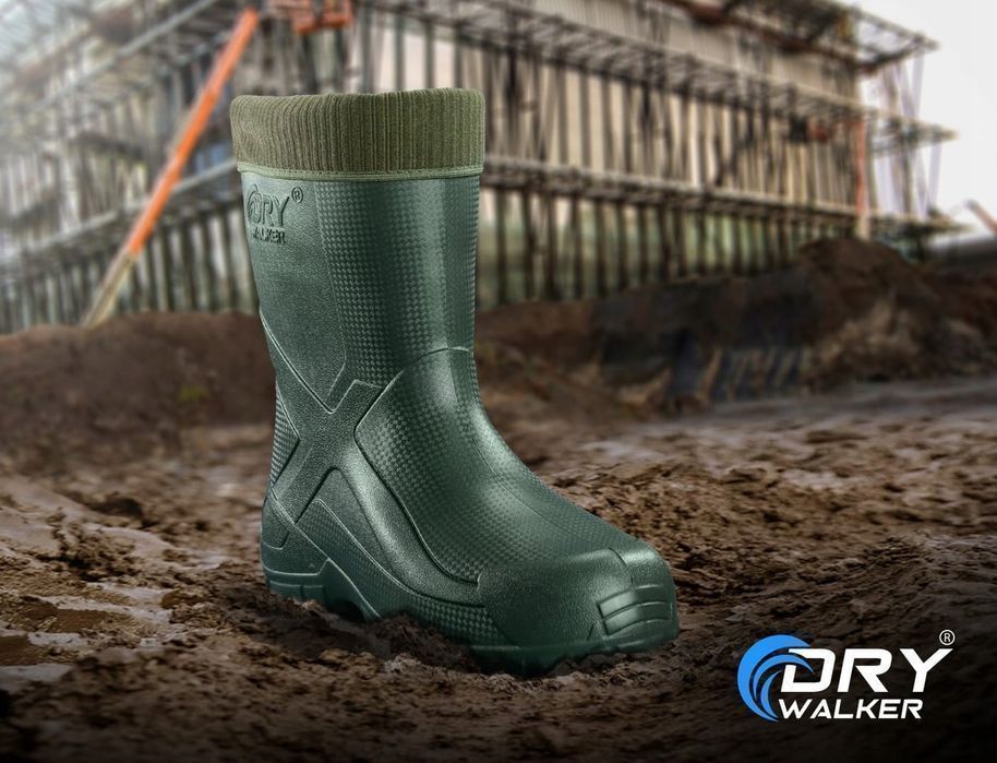 Kalosze męskie piankowe gumowce lekkie wędkarskie wysokie eva 44