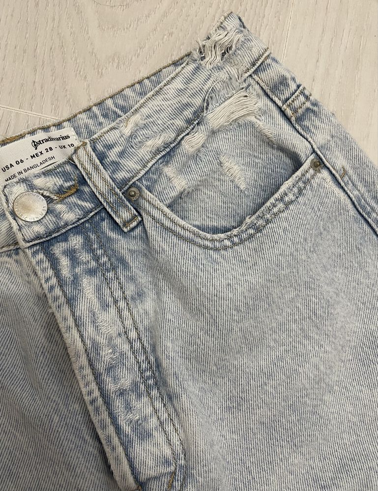 Джинси жіночі stradivarius, mom , розмір eur 38