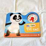 Livro do Panda para ensinar a ver as horas