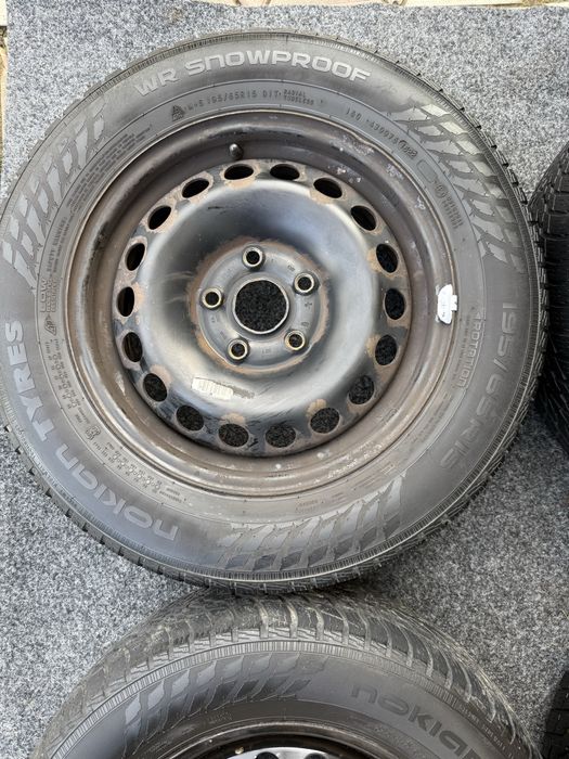 Сталеві диски R15 5/112 VW Golf 5/6/7 Touran Caddy Passat B5 B6 Skoda