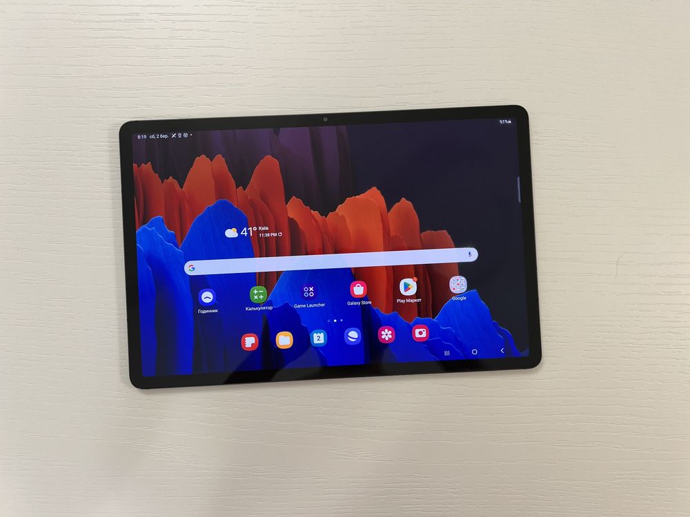 Планшет Samsung Galaxy Tab S7+ 5G 6/128Gb Graphite