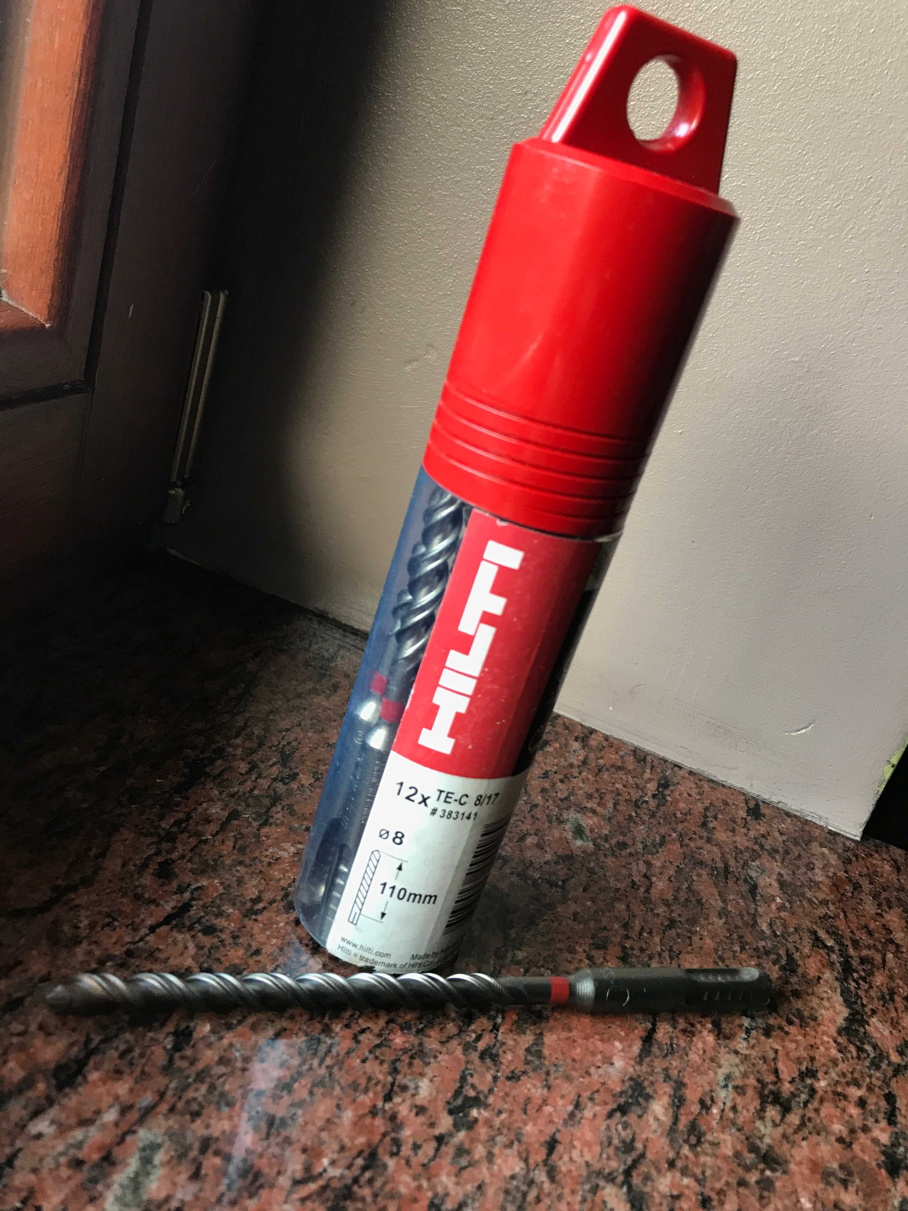 Wiertła Hilti (6szt.) fi8/fi10/mix