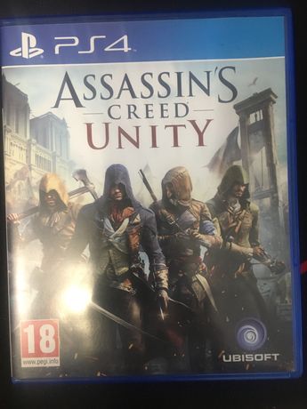 Диск с игрой Assassin’s creed Unity для ps4