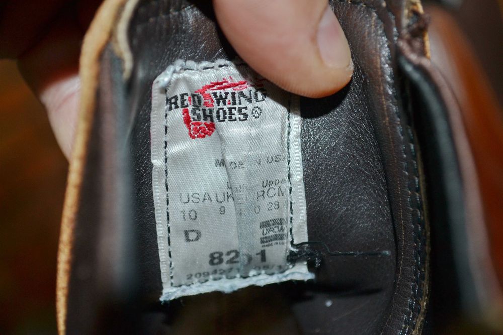 Red Wing 8201 Heritage Chelsea Rancher Кожа USA Размер 43 - 28 см