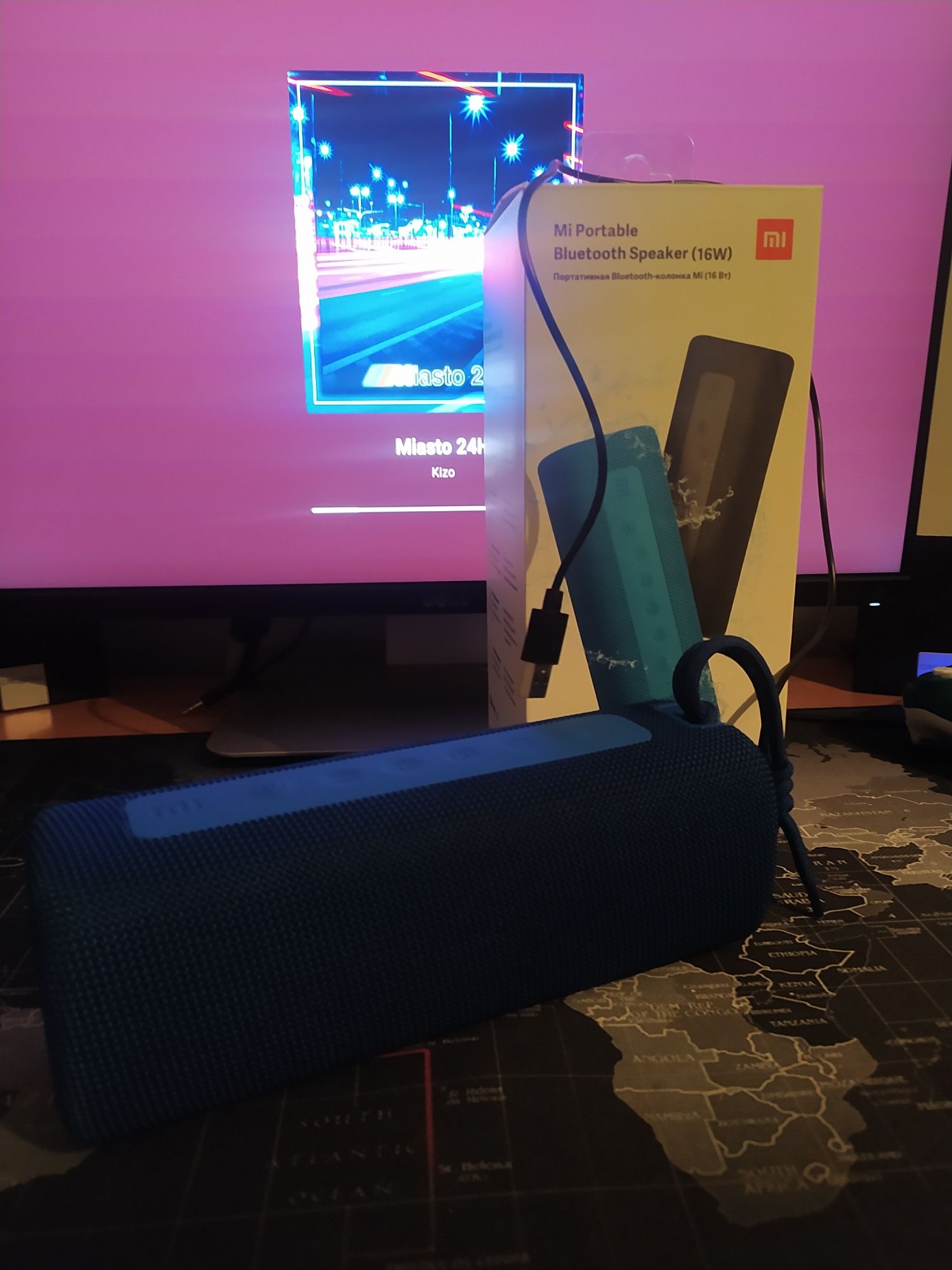 Głośnik bluetooth Xiaomi portable niebieski