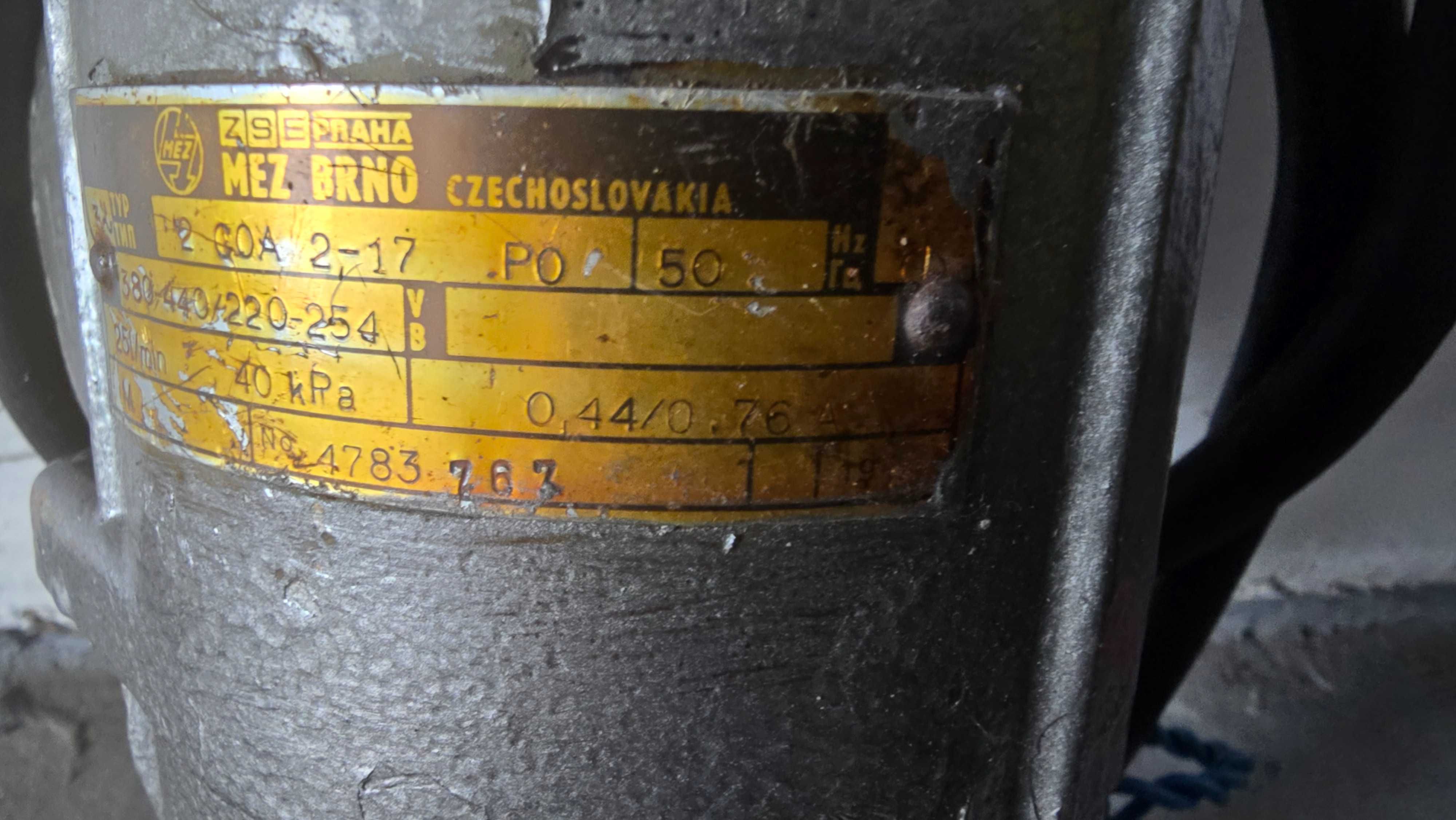 Pompa Mez Brno 2 COA 2-17