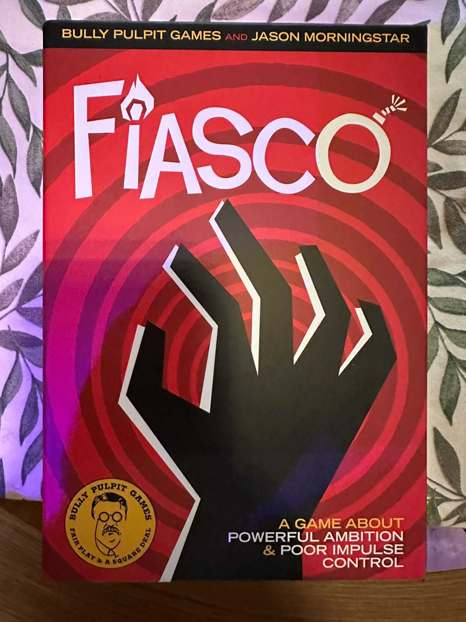 Fiasco RPG board-game
