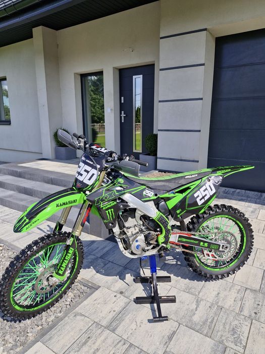 Kawasaki KXF 250 wtrysk mapy Po serwisie