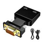 Adapter VGA na HDMI z kablem audio 3,5 mm, spp676