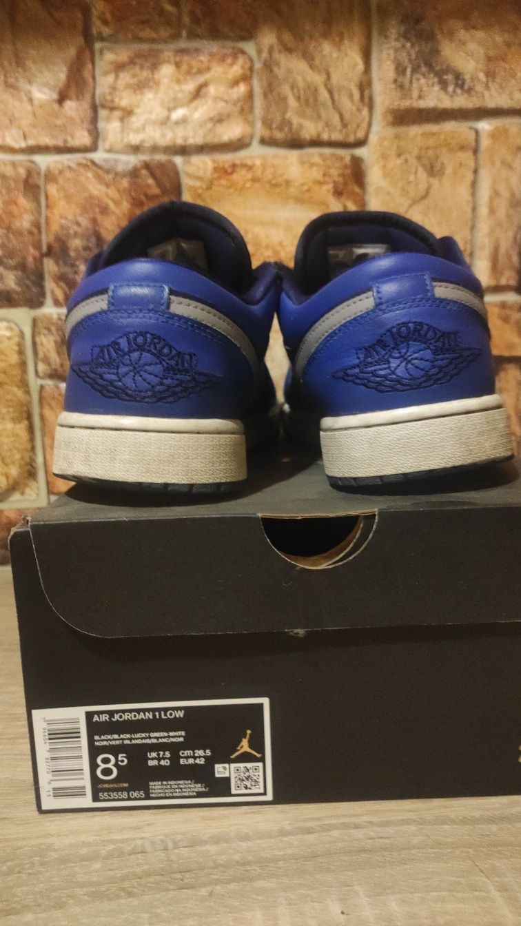 buty Jordan 1 low niskie royal game