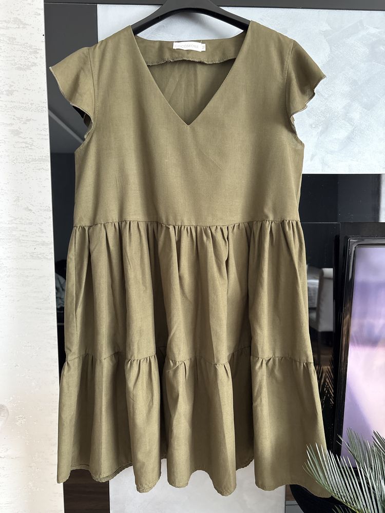 Sukienka Cocomore 36S oliwkowa