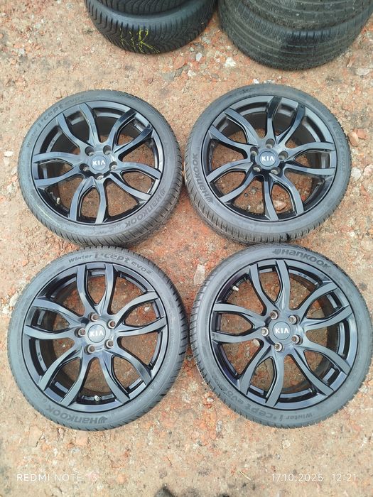 Koła Alu KIA Sportage 7,5Jx18(5x114,3,ET49,5)+Opony Hankook 225/40R/18