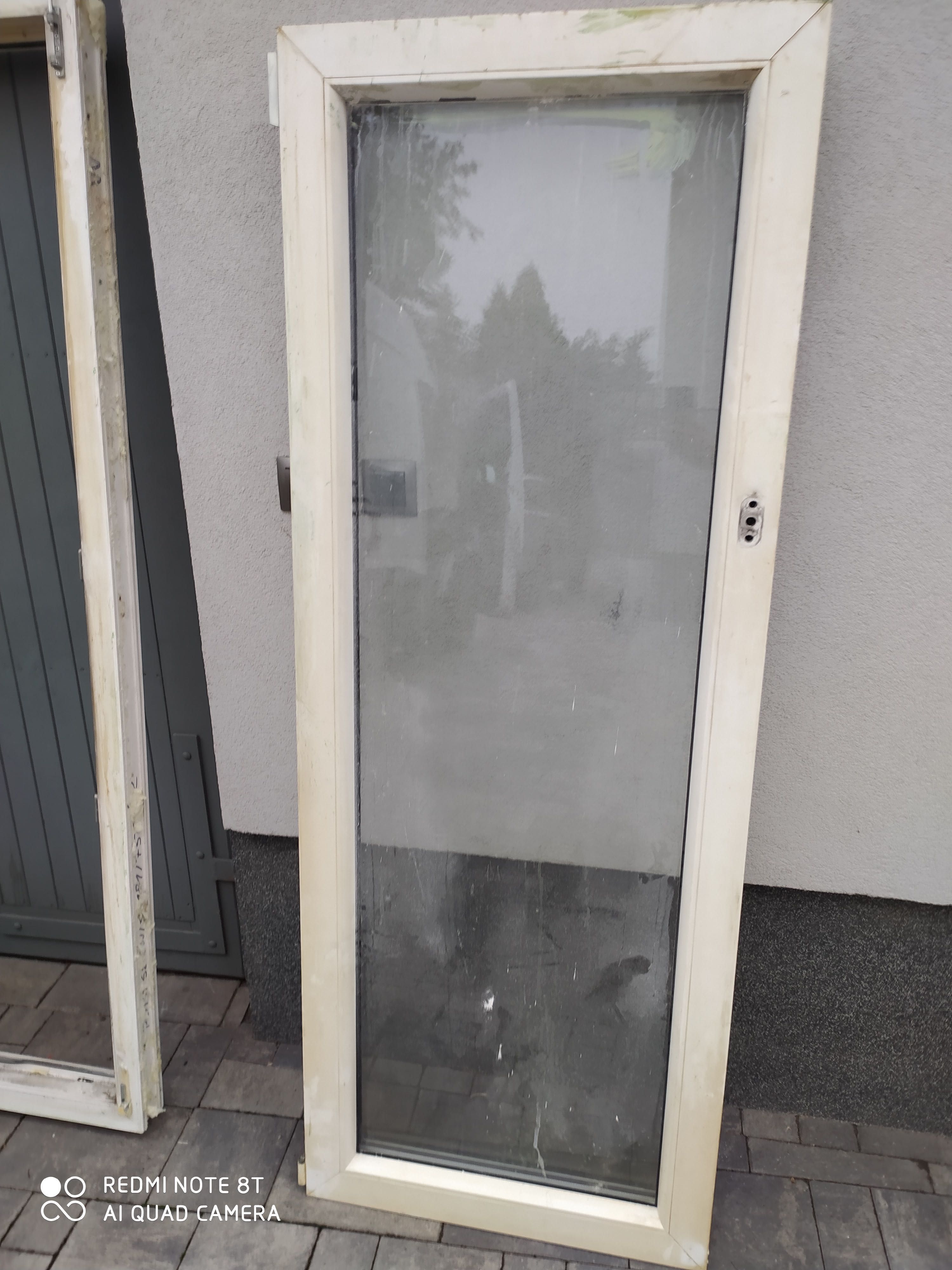 Okno trzyskrzydłowe pcv duże 210x180
