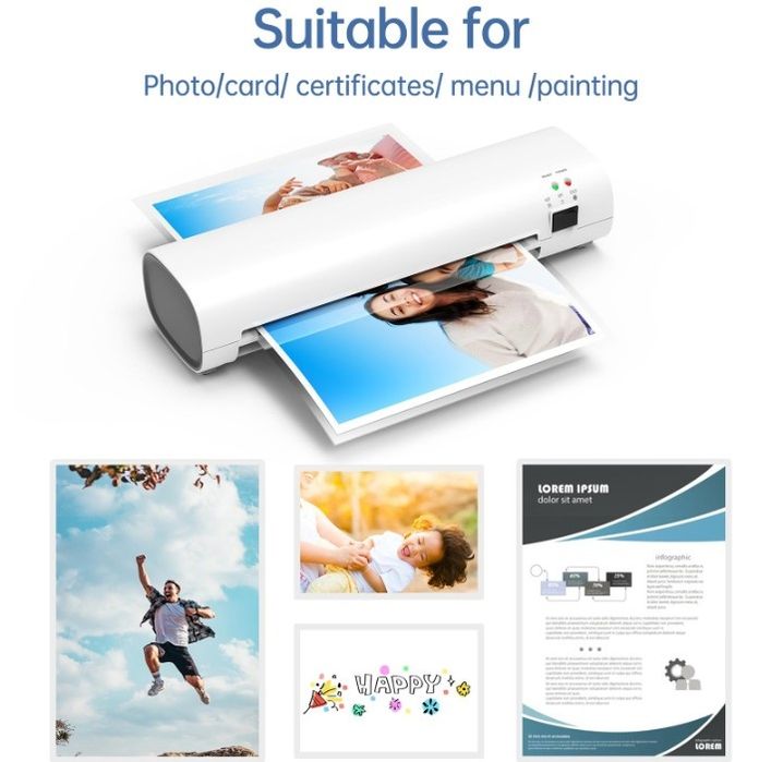 Ламинатор А4, 9 дюймов, Термальный ламинатор