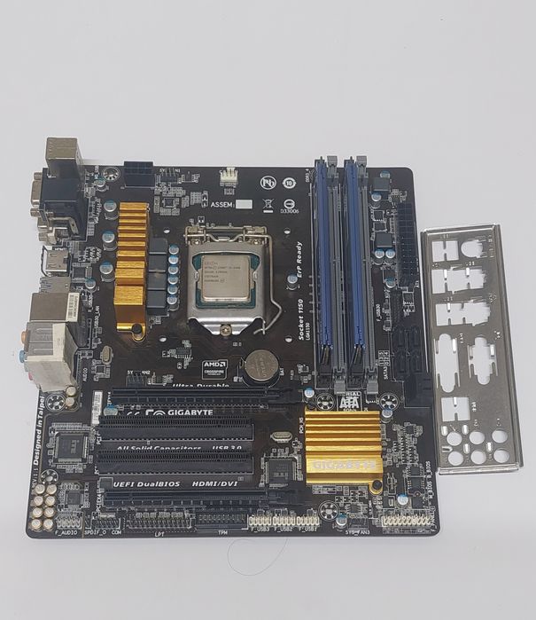 Motherboard Gigabyte + i5 4460 + 8gb ram