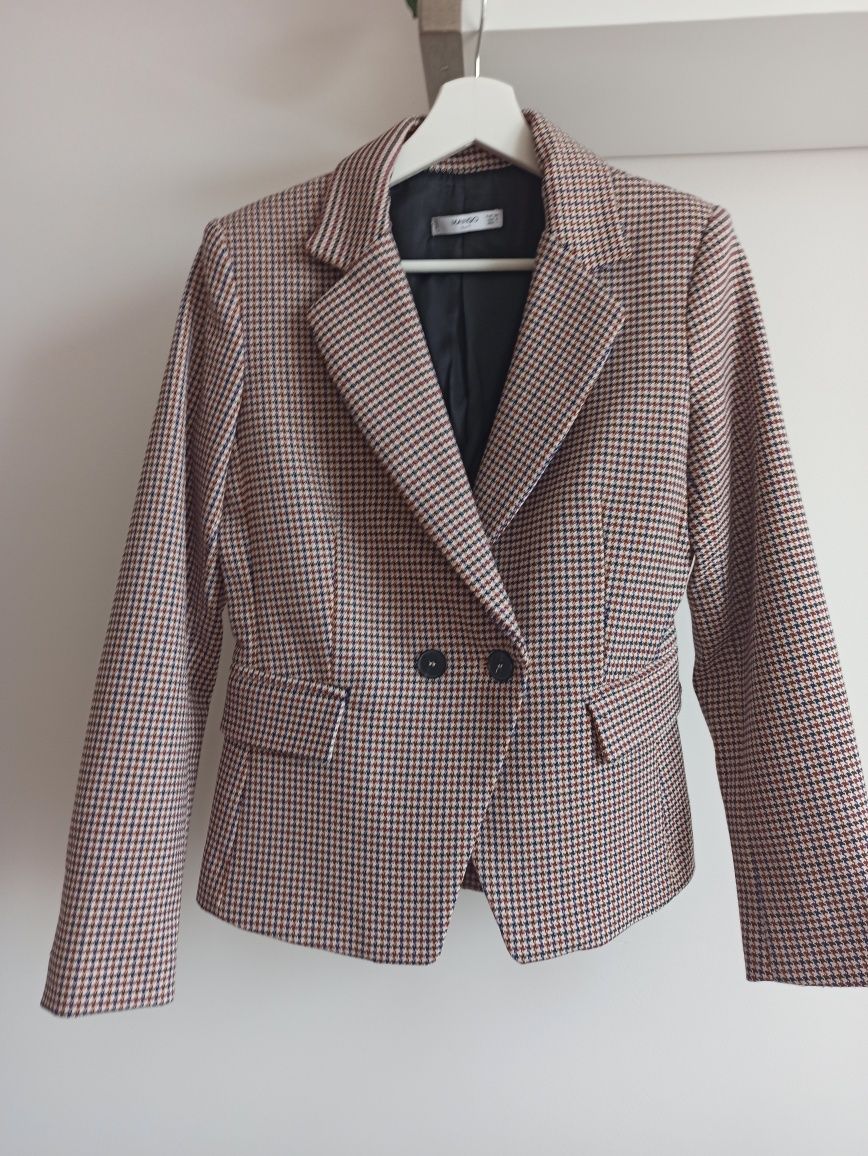 Marynarka Mango XS 34 Stan jak nowy Pepitka
