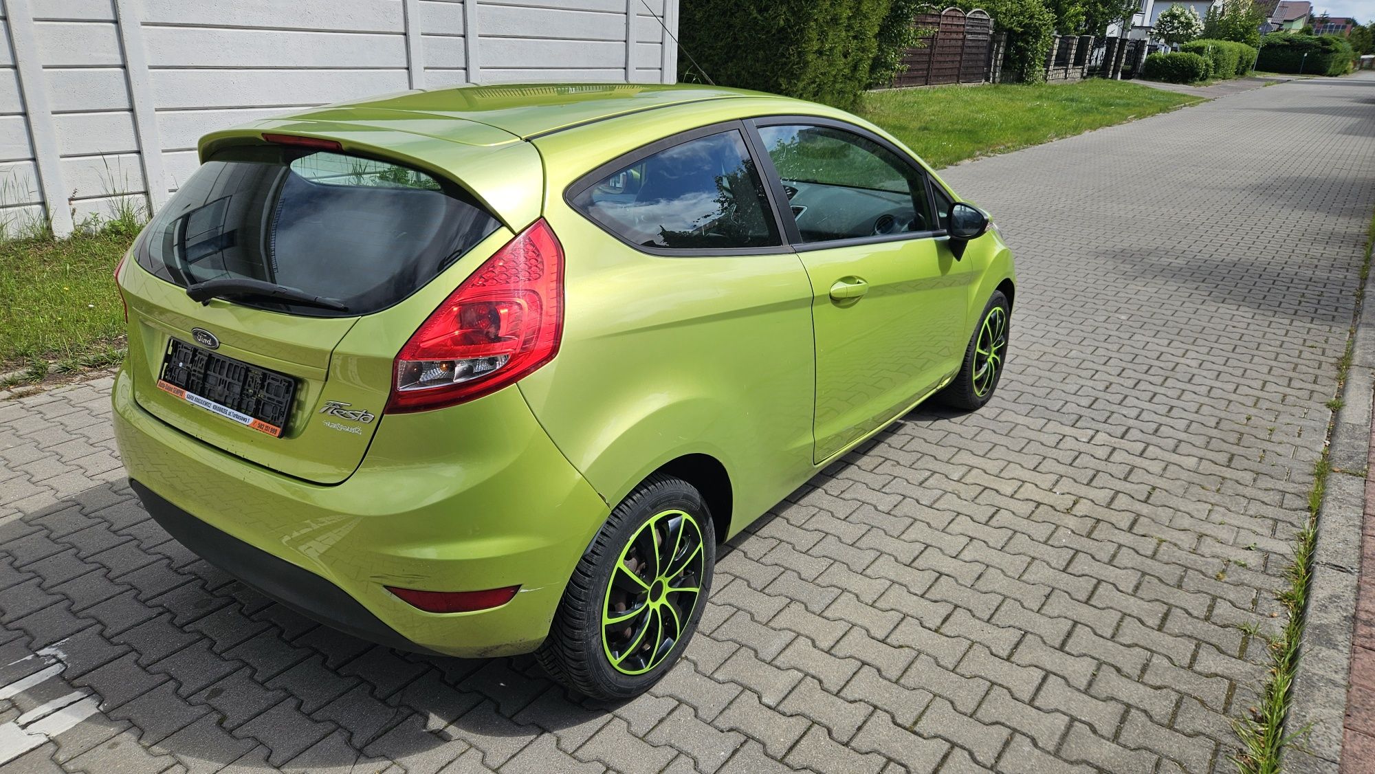 08r FORD FIESTA 1,3 82KM klima sprawna rej w Pl