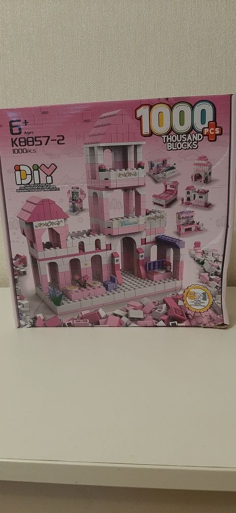 Конструктор "Дом принцессы", 1000 деталей (K8857-2)