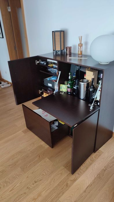 3 móveis de sala - Aparador, móvel de tv e mesa de apoio