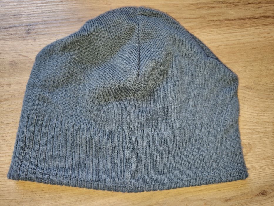 Markowa ciepła czapka na zimę Adidas r XL szara