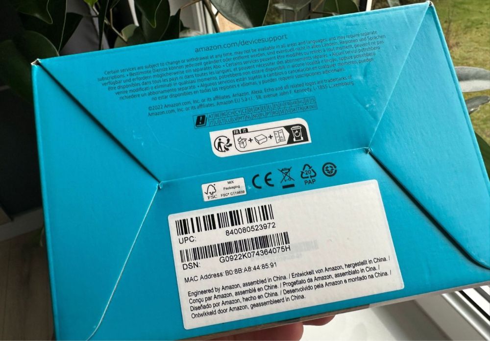 Inteligenty głośnik Amazon Echo Dot 5 granatowy TOMI-TECH