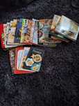 Revistas e materiais com receitas