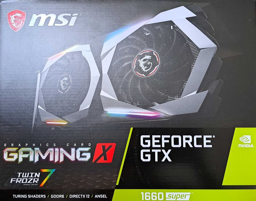MSI GeForce GTX 1660 Super Gaming X 6GB GDDR6