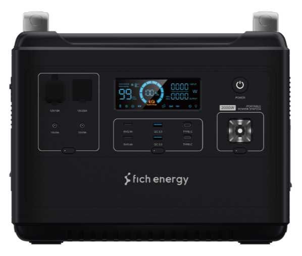 Мобильная зарядная станция F2000 (2000 Вт) Fich Energy батарея LiFePO4