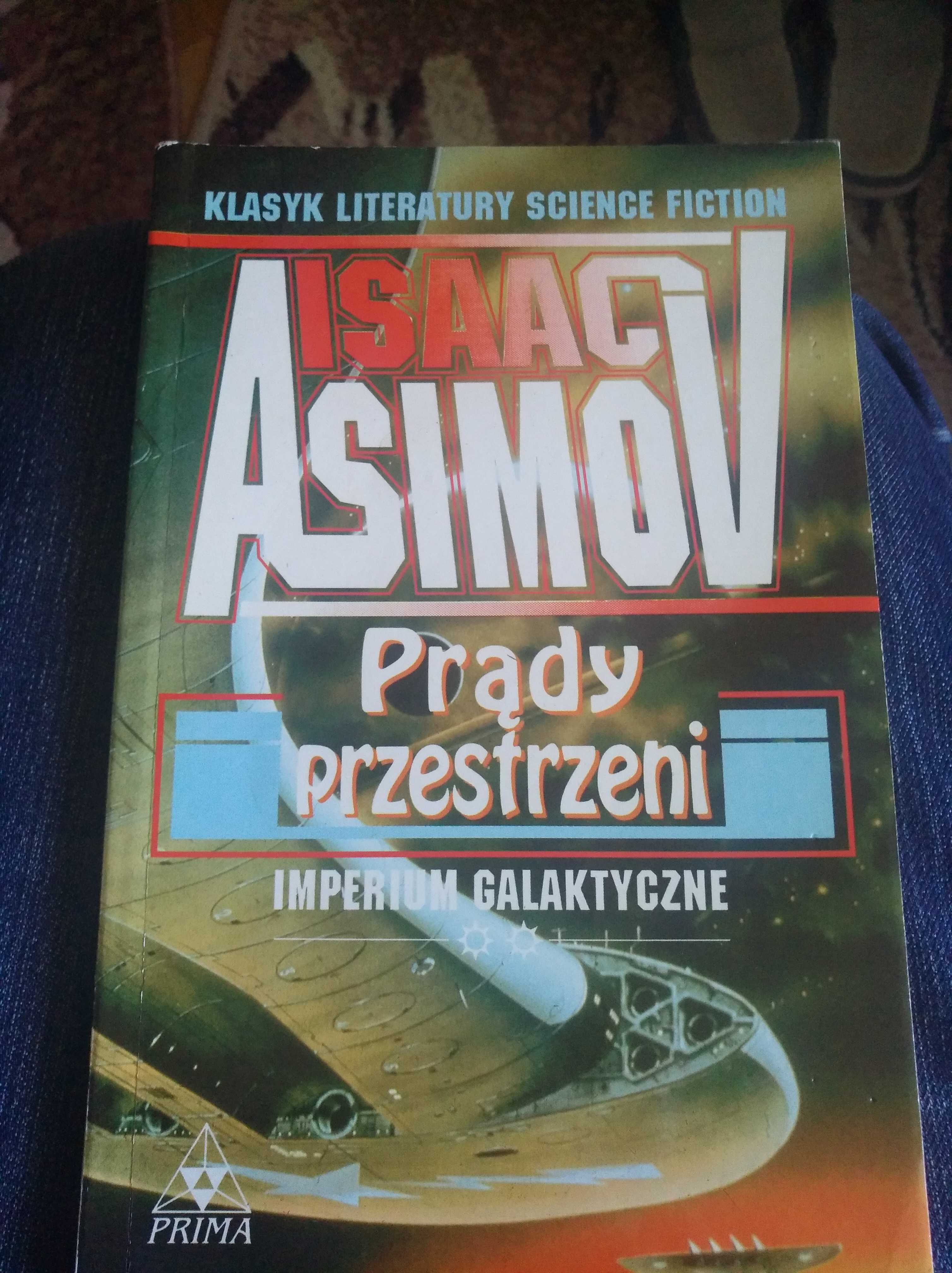 Ksiazka Issac Asimov Prądy przestrzeni sf