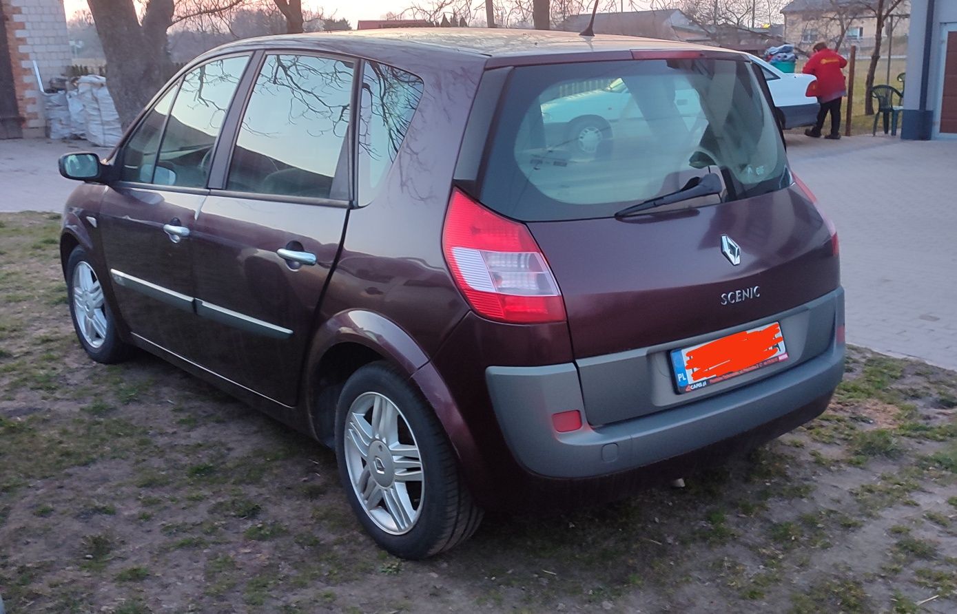 Scenic 2 II 1.6 Ted70 silnik maska zderzak błotnik drzwi klapa lampa