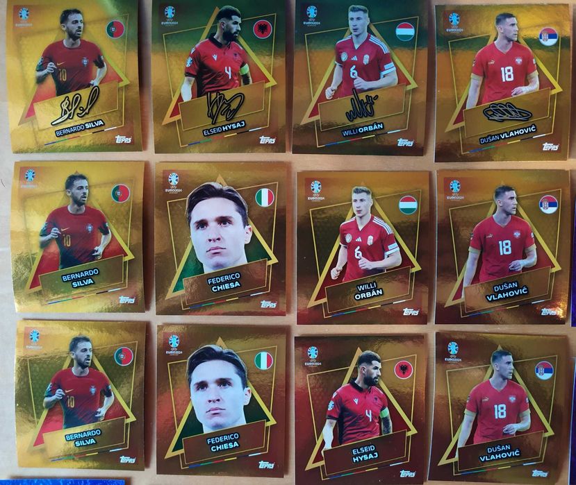 Cromos Euro 2024 TOPPS (Stickers)