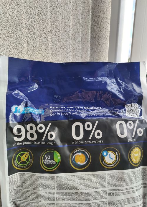 7 kg Farmina N&D Grain Free Adult Medium & Maxi, jagnięcina i borówki