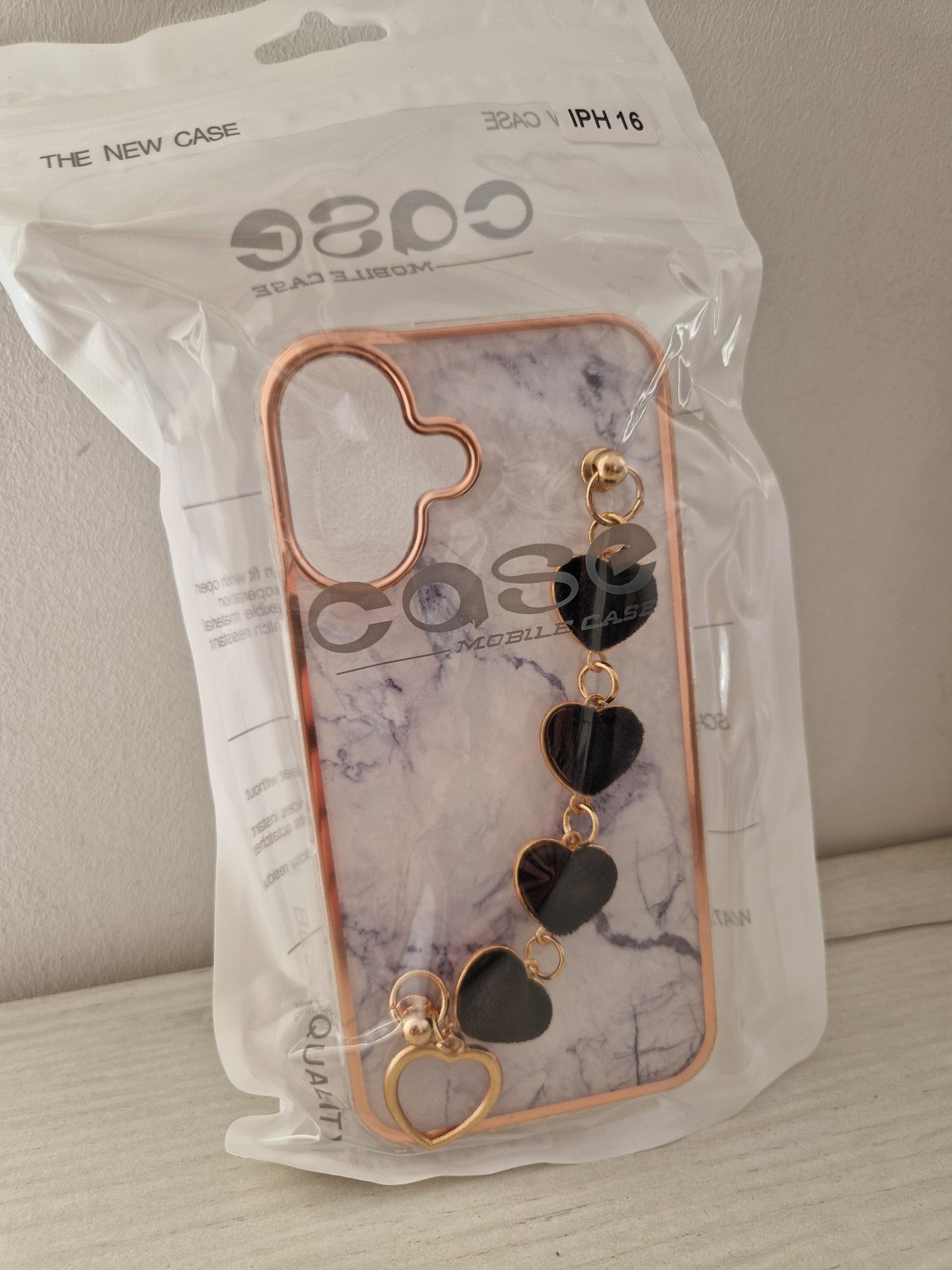 Trend Case do Iphone 16 wzór 6 biały
