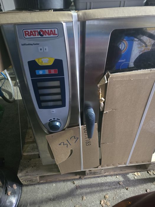 Rational piec konwekcyjno-parowy gazowy