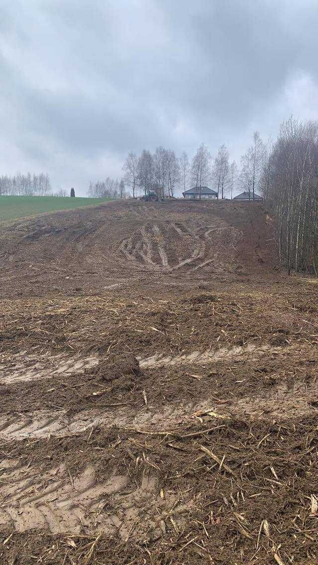 Karczowanie działek, wycinka drzew, mulczowanie, usługi mulczerem