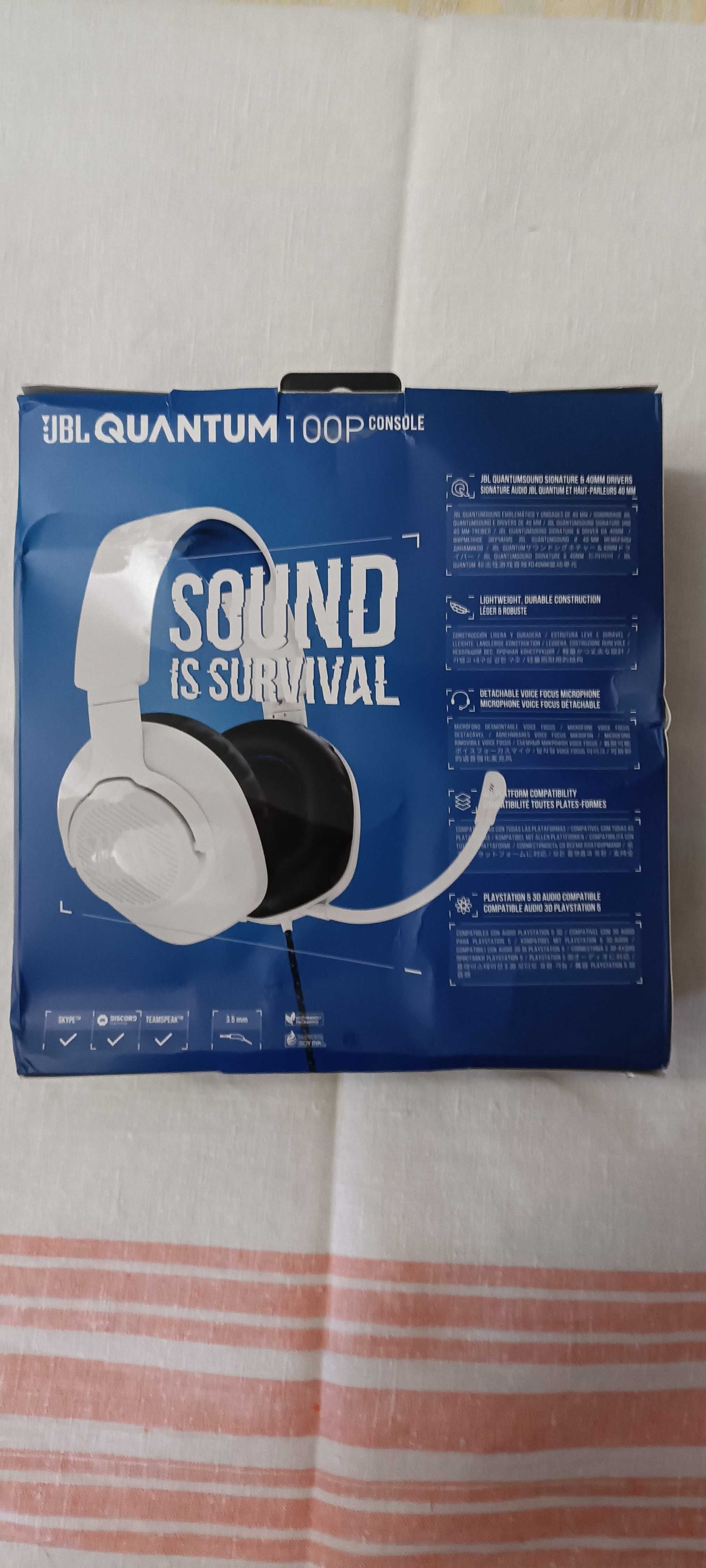 Ігрова гарнітура JBL Quantum 100P console