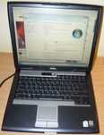 DELL LATITUDE D520 C2D T2300/2/160 z RS232 do diagnostyki samochodu