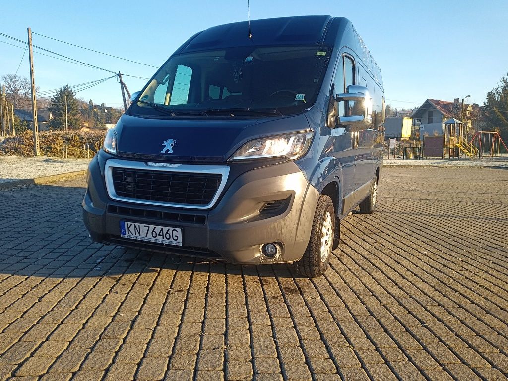 Peugeot boxer 2.2 2014 PANORAMA  nawigacja lima 190tys przebiegu